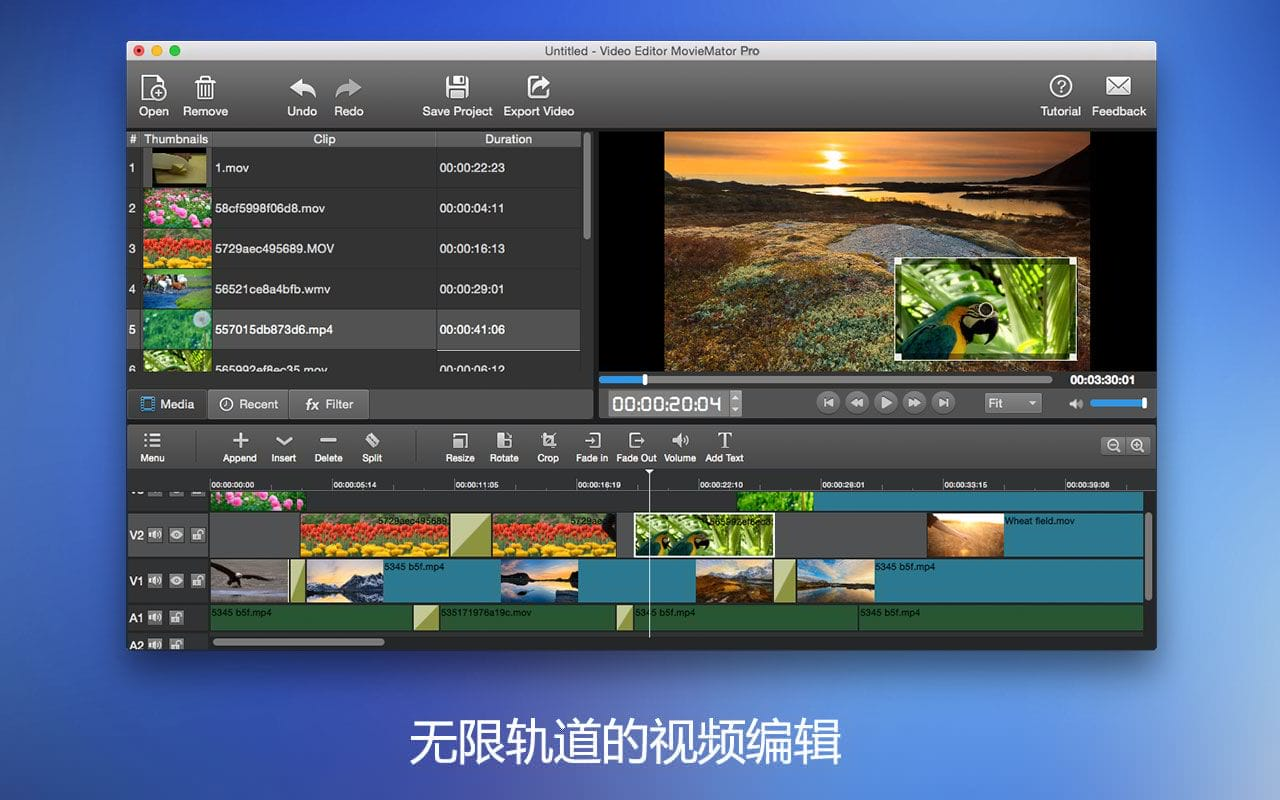 剪大师专业版 for Mac v2.9.2 视频编辑大师插图2