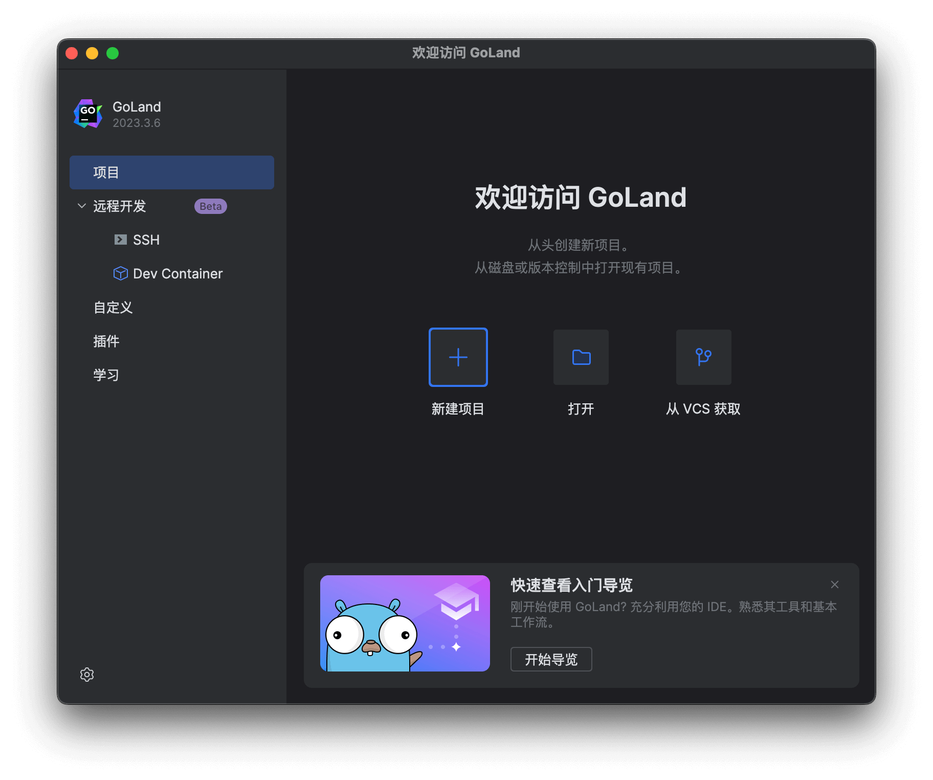 GoLand for Mac v2023.3.6 Go语言集成开发环境插图2