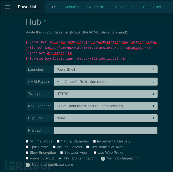 PowerHub：一款基于Web的渗透测试数据传输与端点管理工具插图1