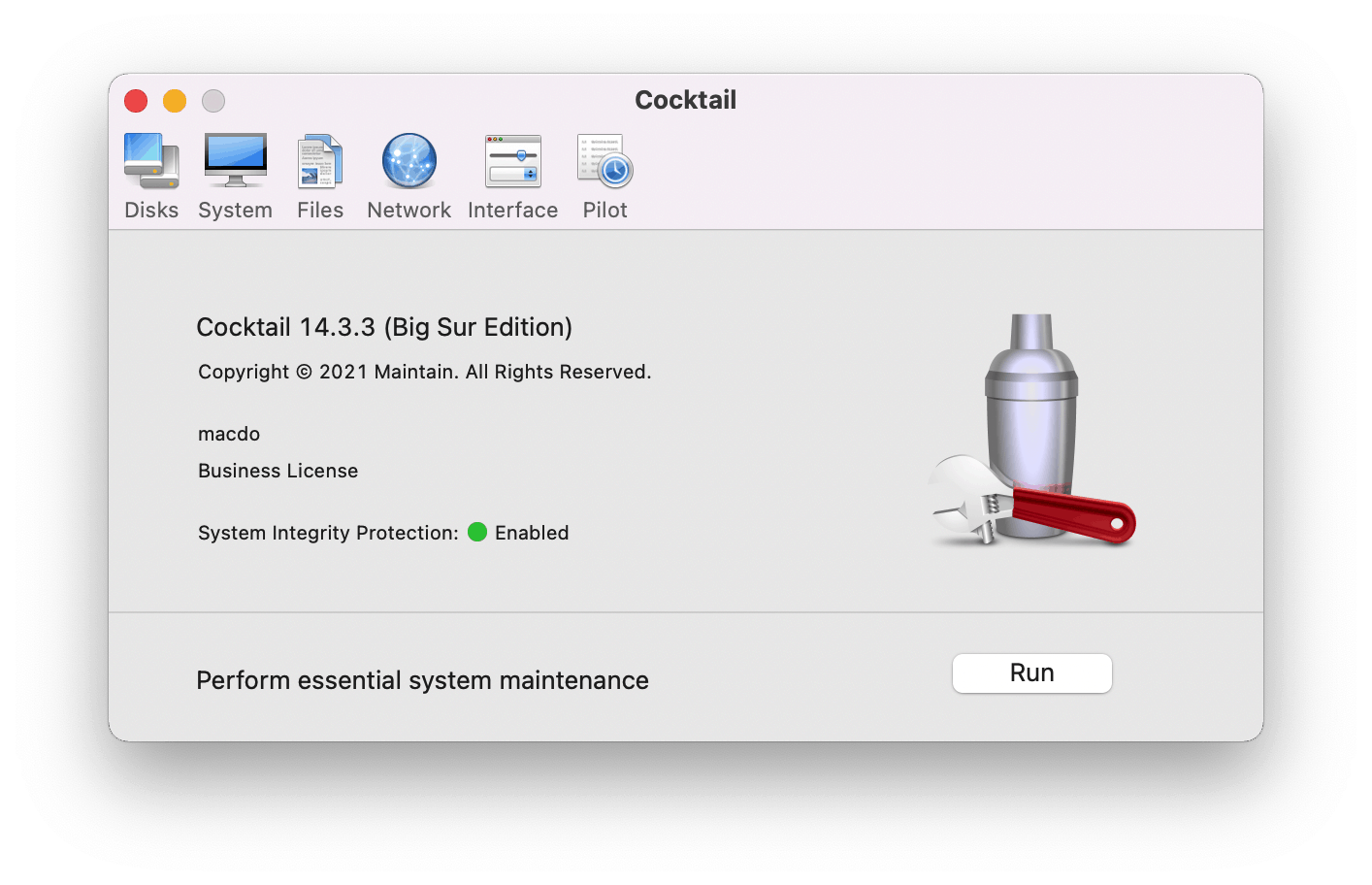 Cocktail for Mac v14.3.3 清理维护优化工具插图1