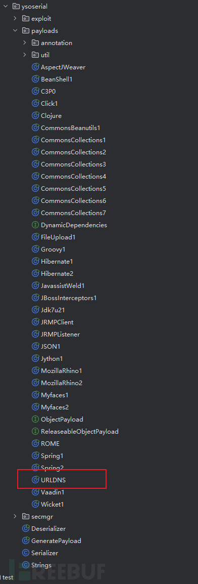 借助ysoserial分析URLDNS插图2