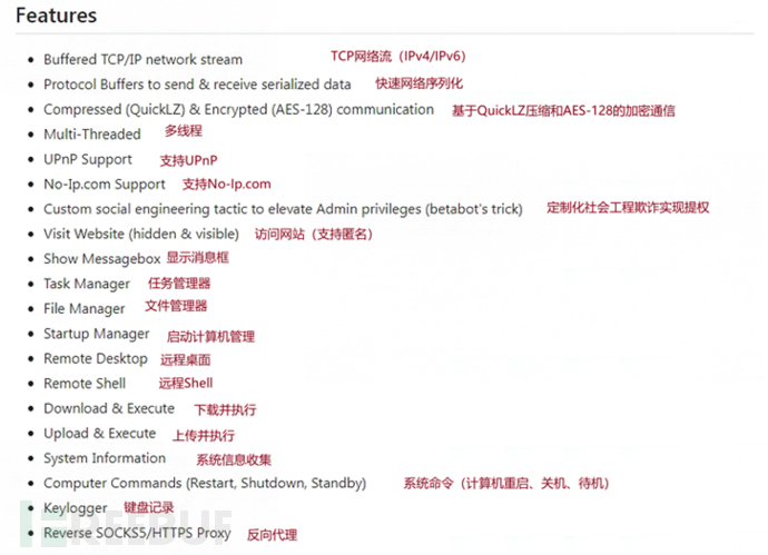 揭秘QuasarRAT：一款开源工具，如何一步步成为黑客利器？插图2