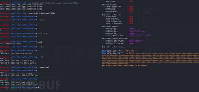 [Meachines] [Insane] Sizzle AD域+DC控制器+.scf窃取NTLM+A…插图4