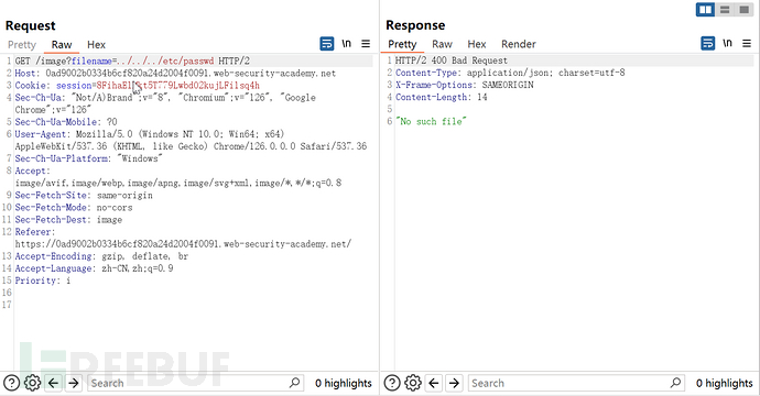 路径遍历(一)：PortSwigger靶场通关笔记插图5
