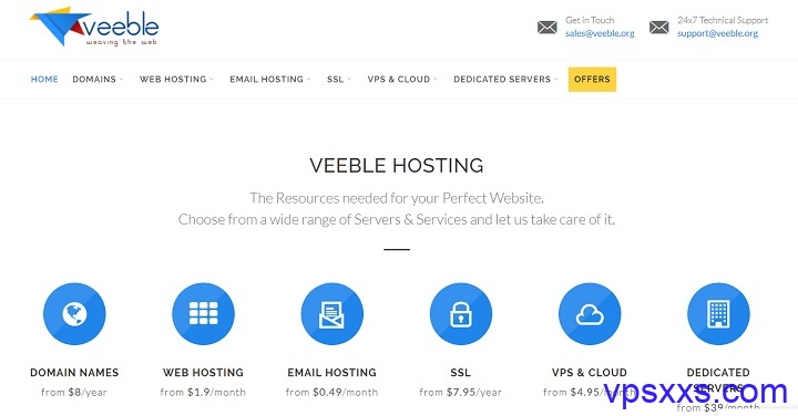 Veeble美国/英国/荷兰VPS：1核1G/10GB SSD/500GB流量/1.8美元/月，支持支付宝/财付通/Paypal插图