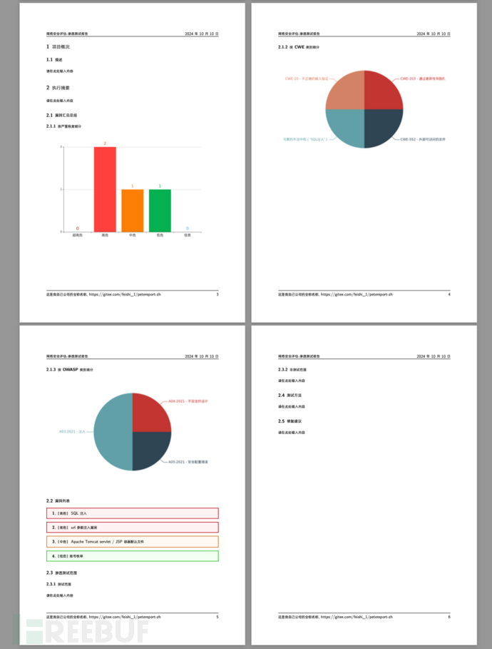 巧用开源PeteReport-Zh生成渗透测试报告插图8