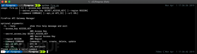 FireProx：一款功能强大的AWS API网关管理与IP地址轮换代理工具插图1