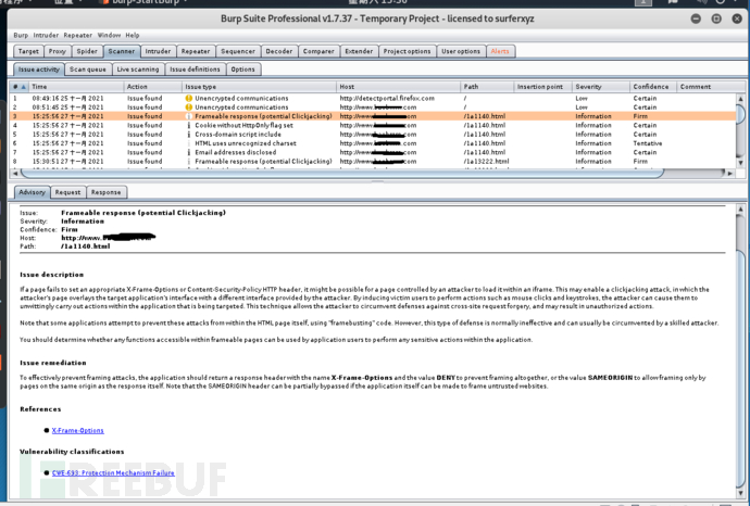 渗透测试 | Burpsuite 漏洞扫描介绍与实战分享插图17