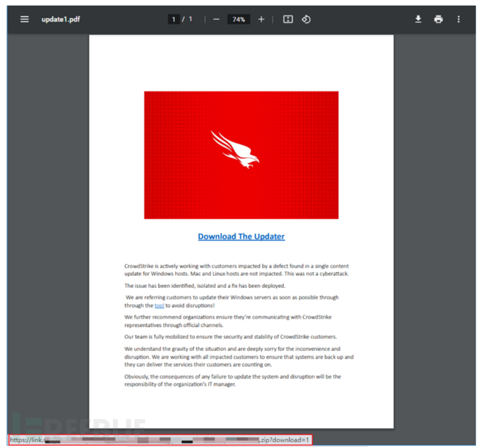 伪装成CrowdStrike修复文件的攻击活动分析插图10