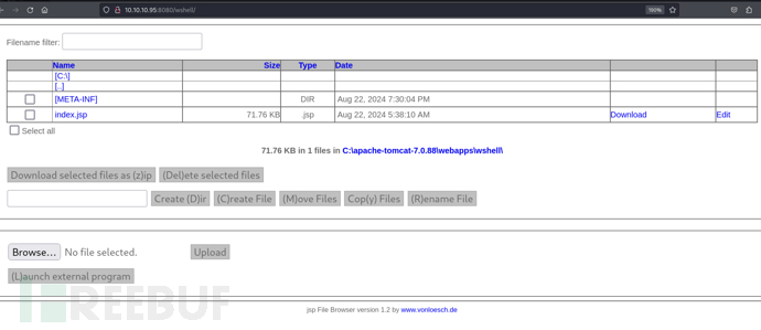 [Meachines] [Easy] jerry Tomcat用户暴力破解+war包webshell…插图4