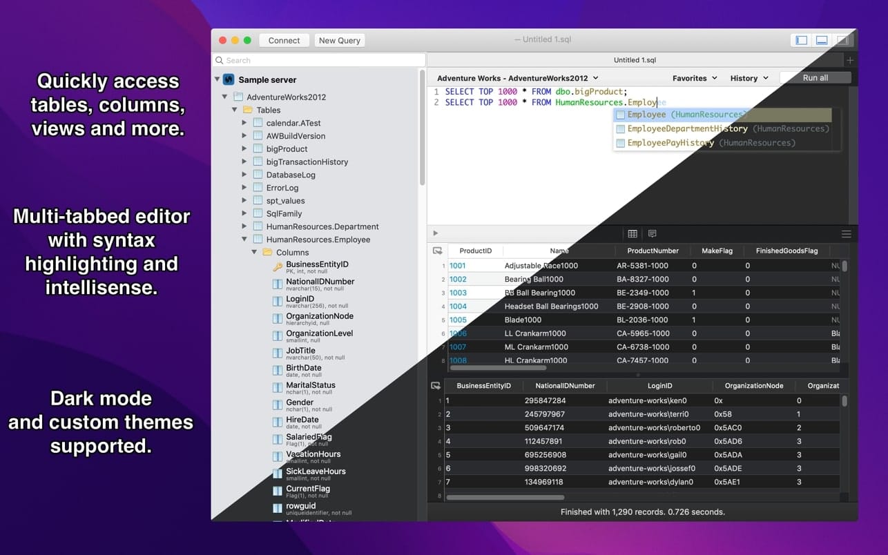 SQLPro for Postgres for Mac v2024.21 PostgresSQL 数据库客户端插图1