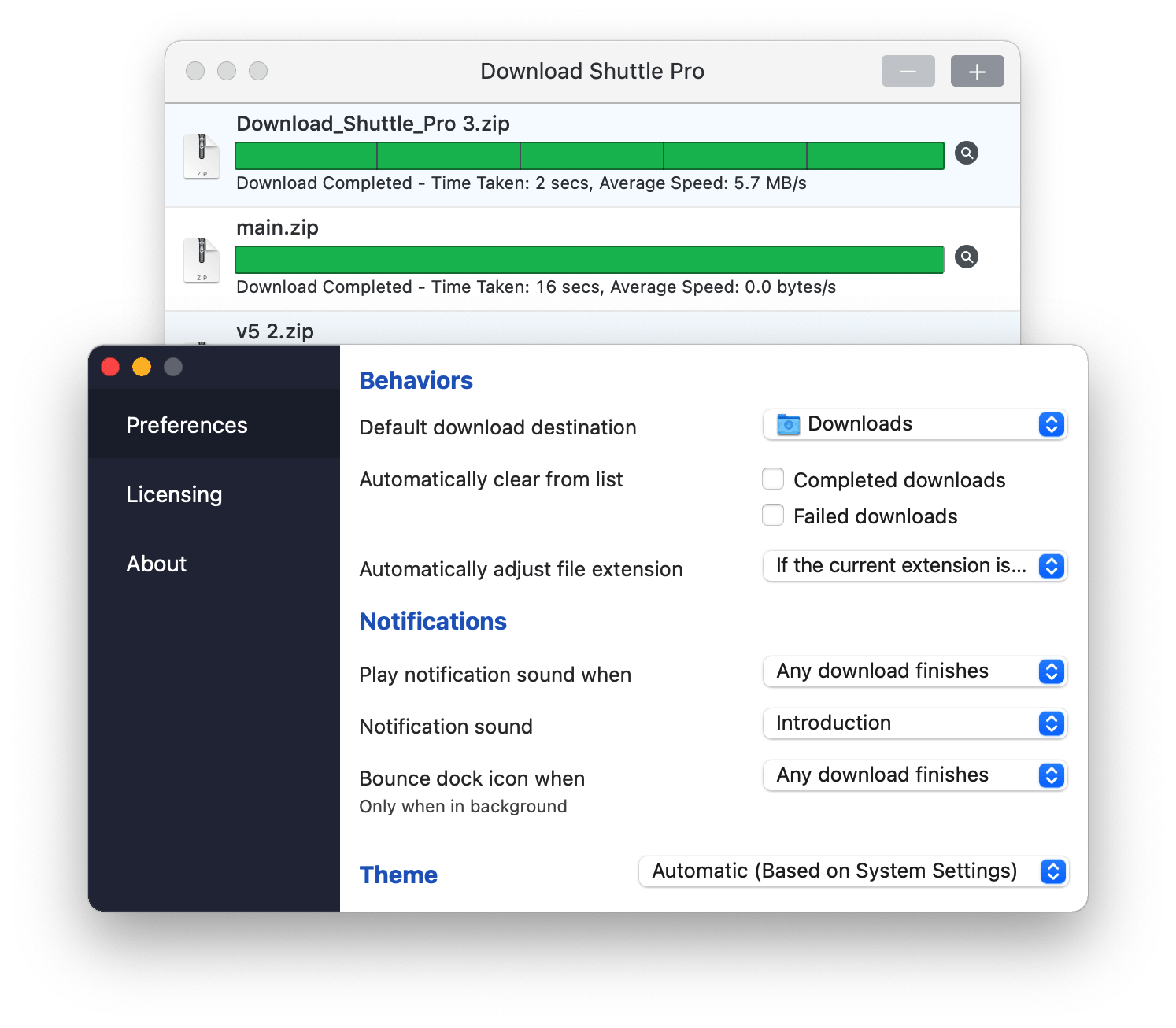 Download Shuttle Pro for Mac v1.9 文件下载器插图2