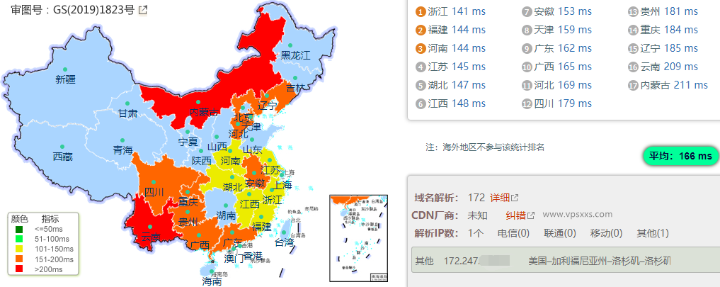 丽萨主机美国CERA高防CN2 GIA VPS测评：三网回程GIA，延迟低丢包少适合面向国内建站使用插图2