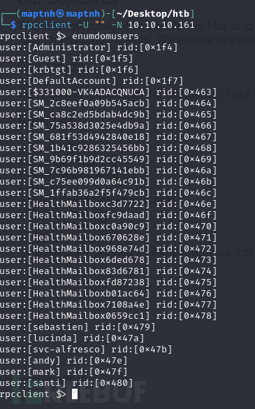 [Meachines] [Easy] Forest AS-REP+TGT +WinRM +DCSyn…插图2