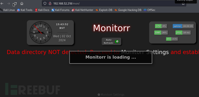 [Offsec Lab] ICMP Monitorr-RCE+hping3权限提升插图