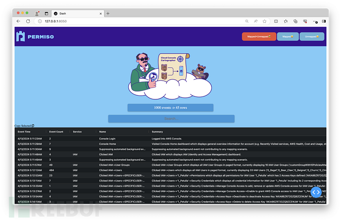 CloudConsoleCartographer：针对云环境安全的事件分析与管理工具插图5