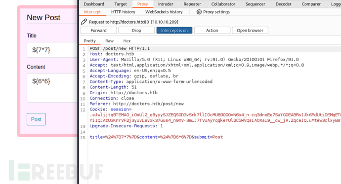 [Meachines] [Easy] Doctor Python-SSTI+Splunk权限提升插图6