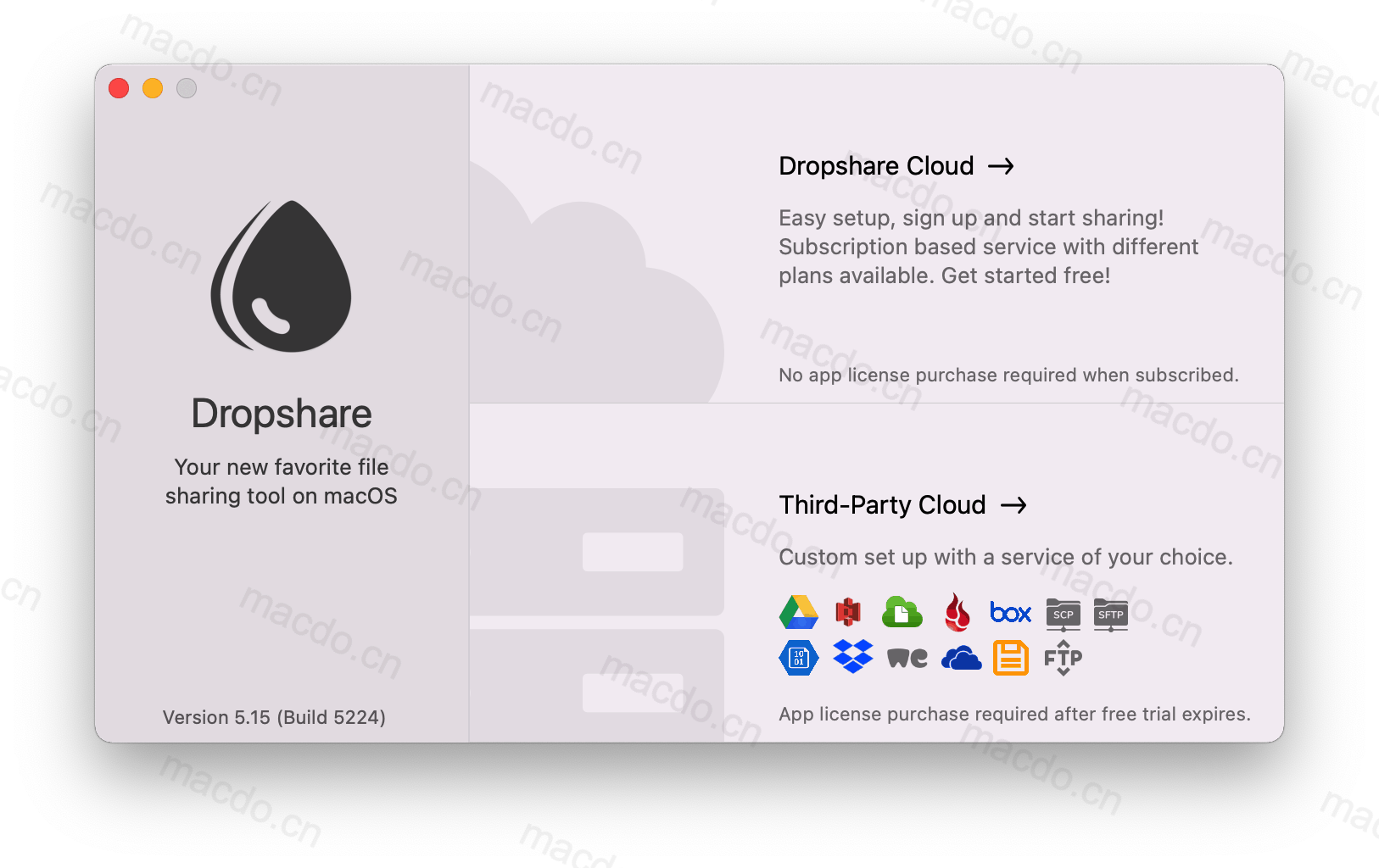 Dropshare for Mac v5.49 文件共享工具插图1