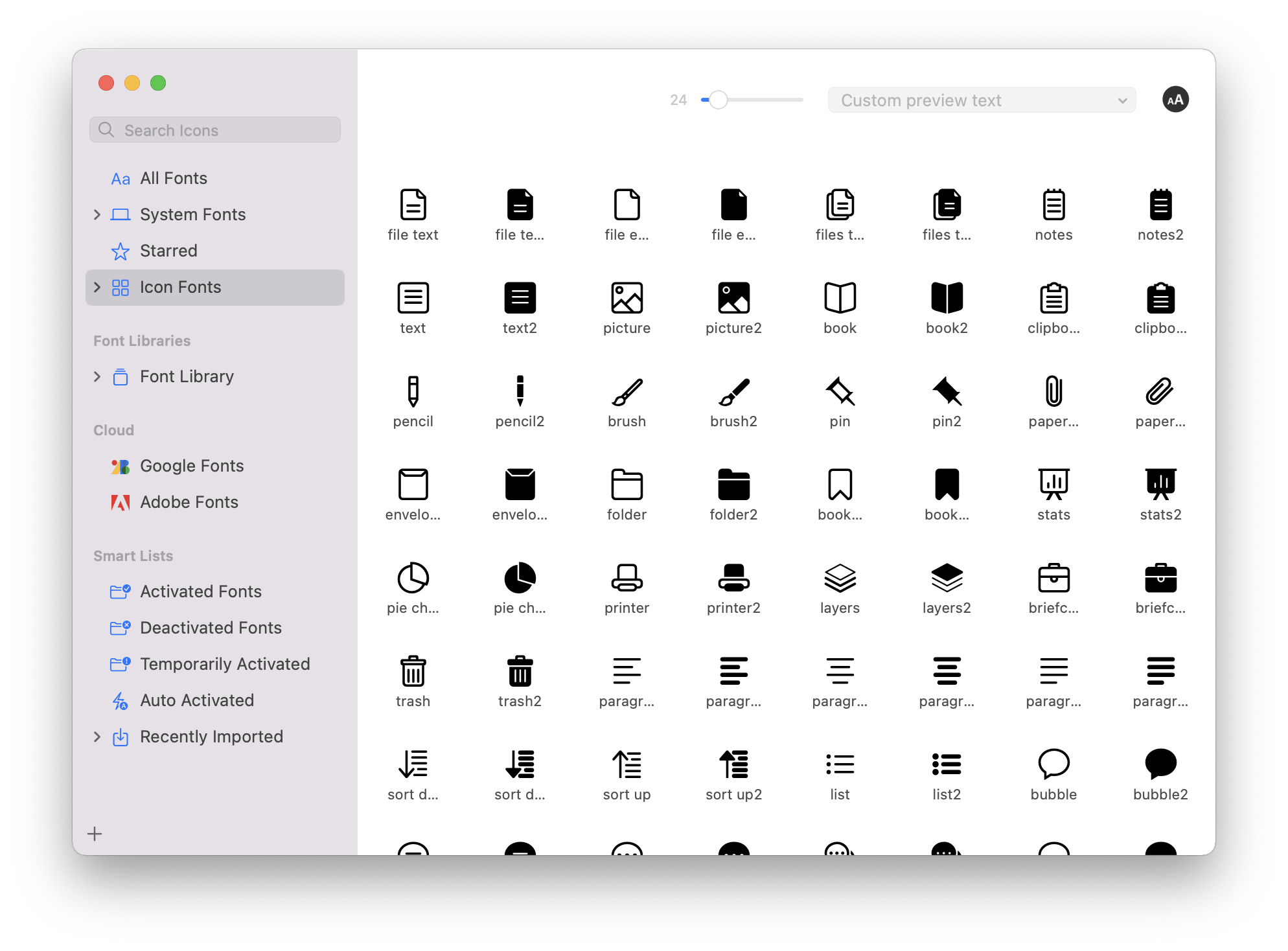 RightFont for Mac v8.5 字体管理工具插图1