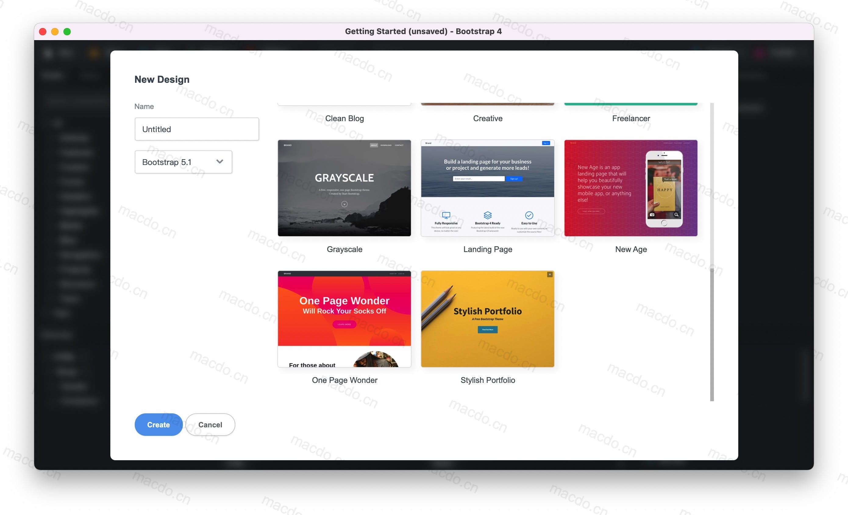 Bootstrap Studio for Mac v6.1.0 网页设计工具插图2