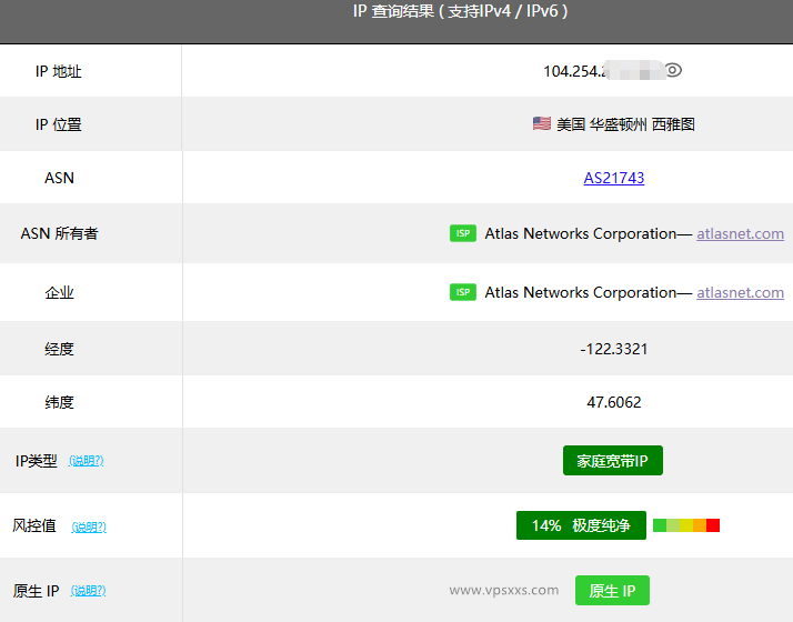 丽萨主机美国西雅图家宽住宅IP VPS测评：双ISP真实家庭IP，IP纯净度高，25端口开放，优质美国Tiktok vps插图14
