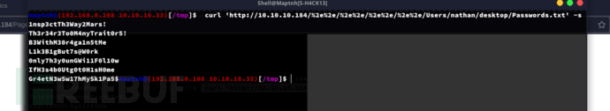 [Meachines] [Easy] ServMon NVMS-LFI+NSCP(NSClient)权限提升+Chameleon反向shell+reg…插图3