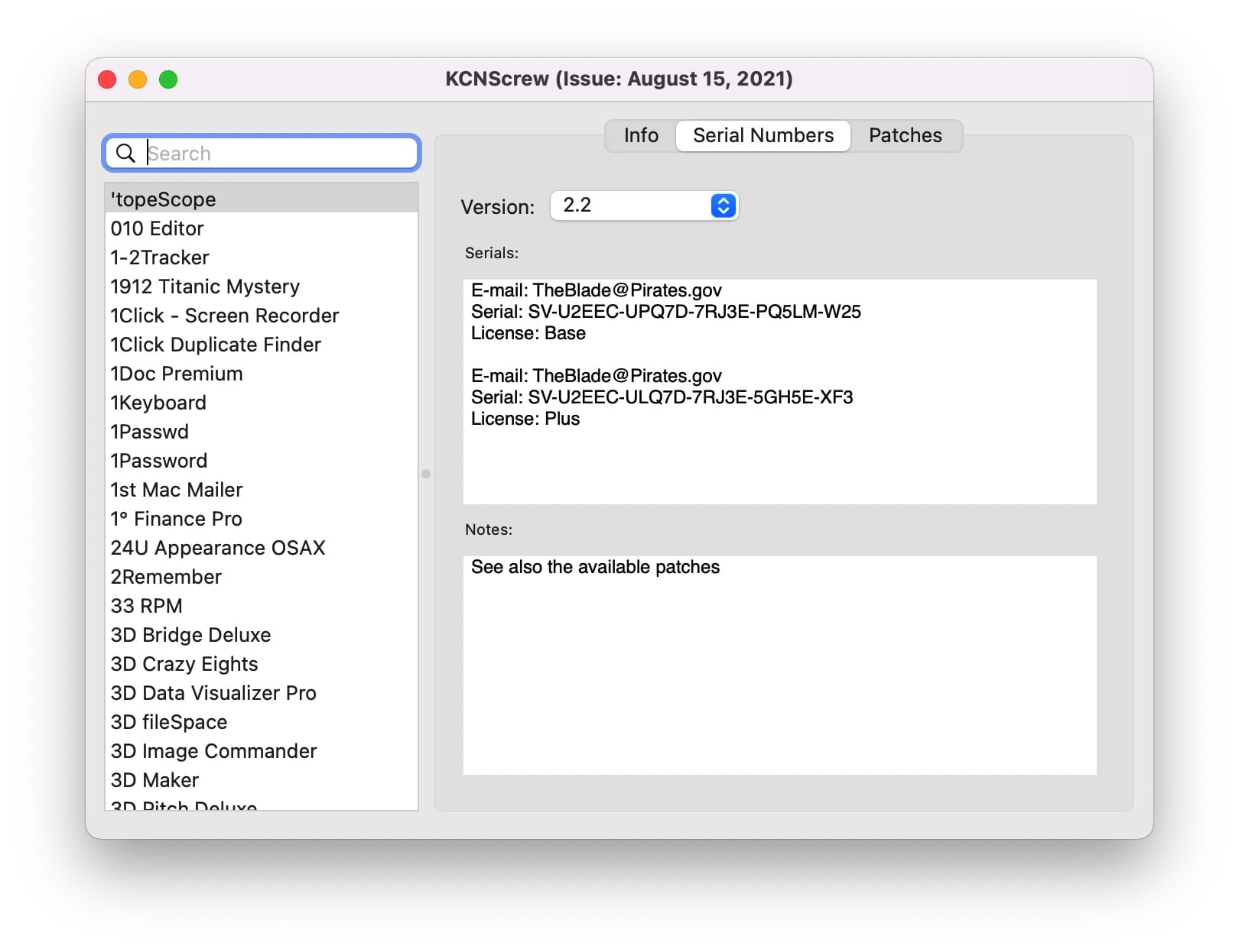 KCNScrew for Mac v2021-08-15 序列号、激活码分享工具插图1