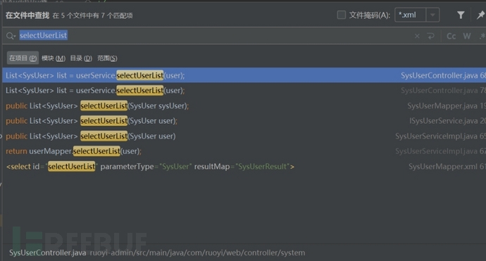 代码审计ruoyi_v4.6.1 | SQL注入详解插图73