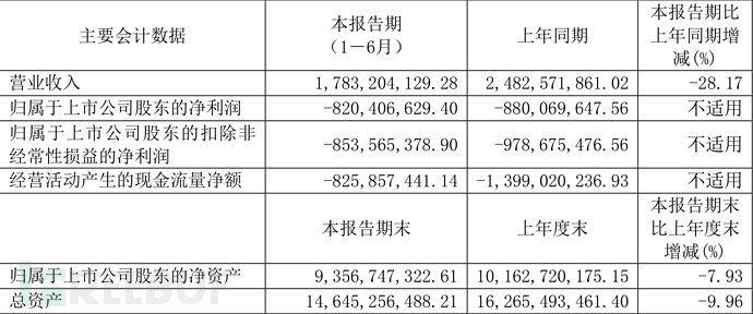 奇安信2024半年报：营收17.83亿，亏损8.2亿插图1