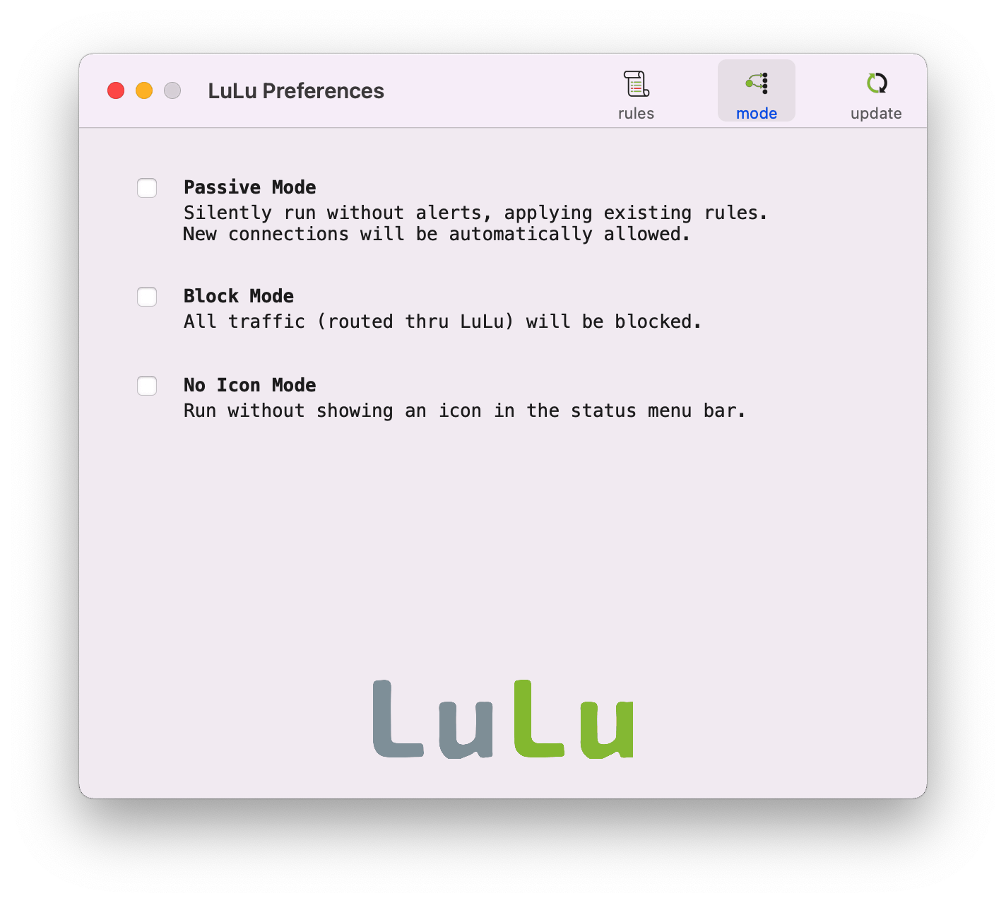 LuLu for Mac v2.4.2 防火墙软件插图2