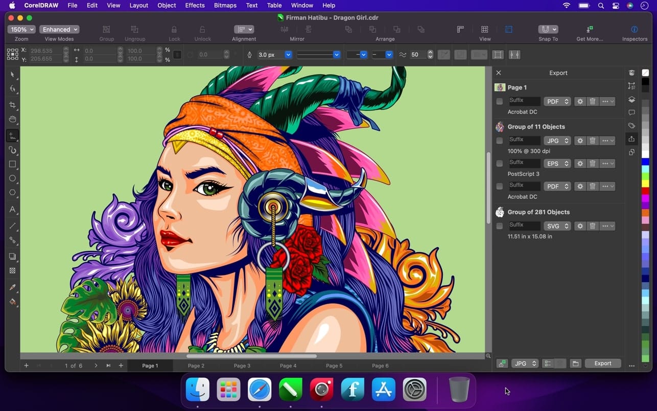 CorelDRAW for Mac v24.4.0.636 老牌平面设计工具插图4