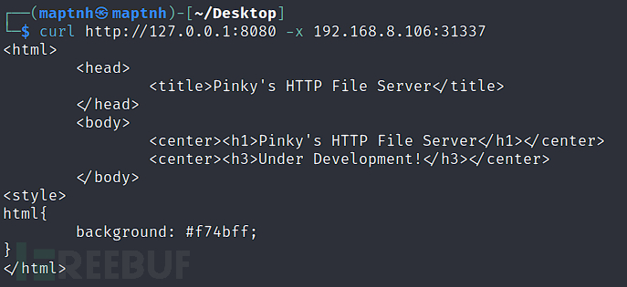 [Vulnhub] Pinkys-PalaceV1 Squid http proxy+SQI+BOF插图1