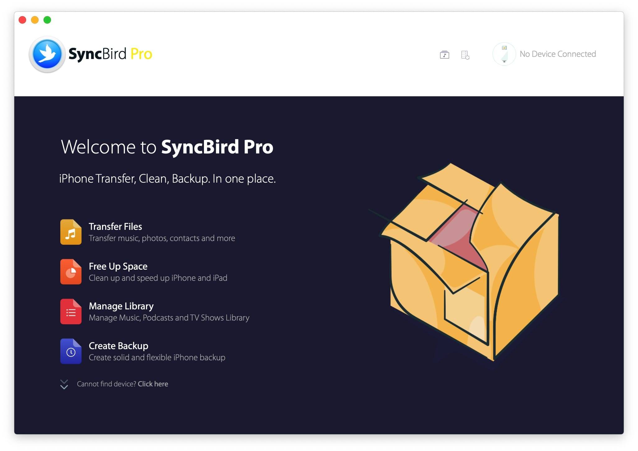 SyncBird Pro for Mac v4.0.14 iOS内容管理软件插图1