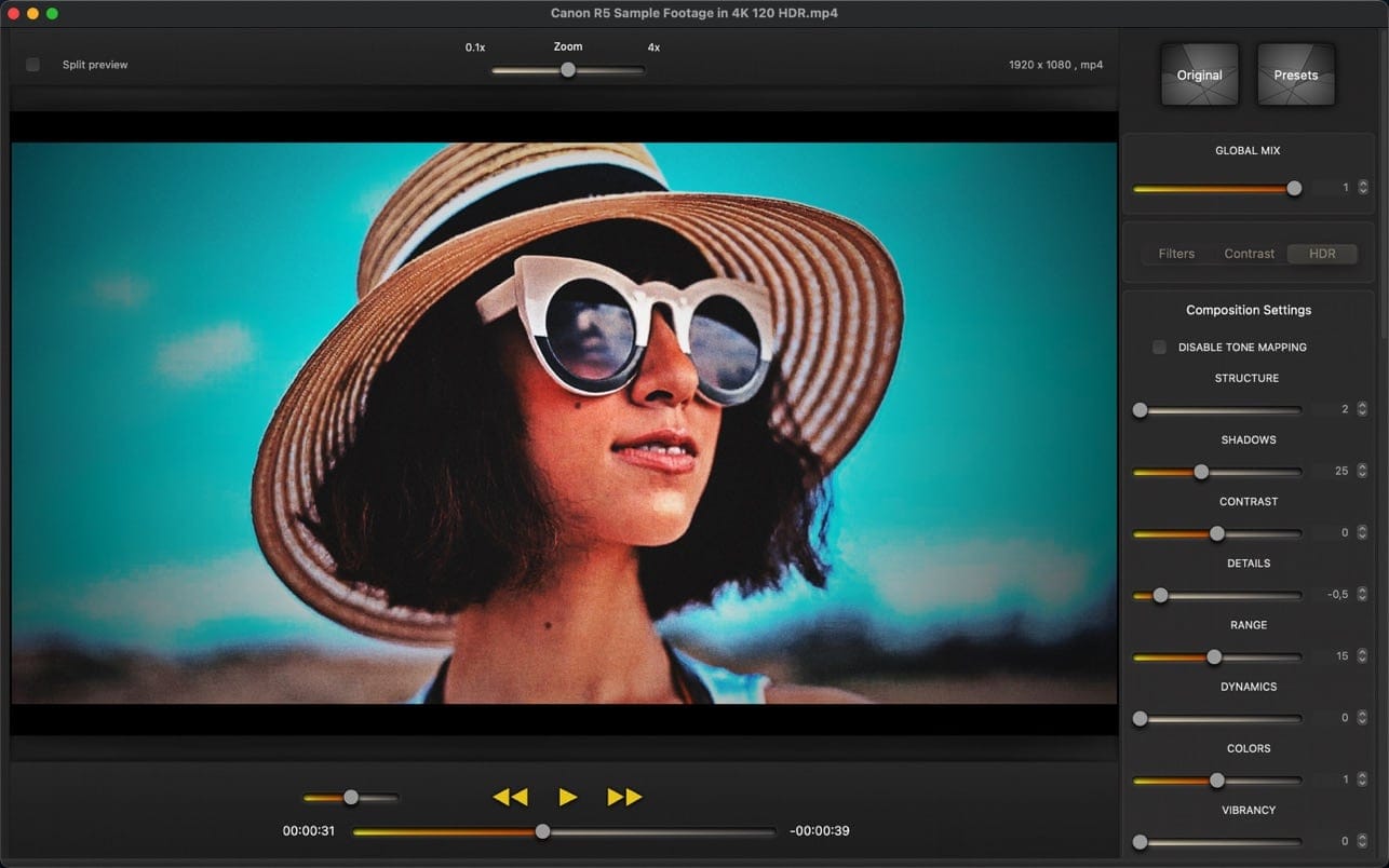 Cinematic Video Effects for Mac v1.4 视频电影效果插图2