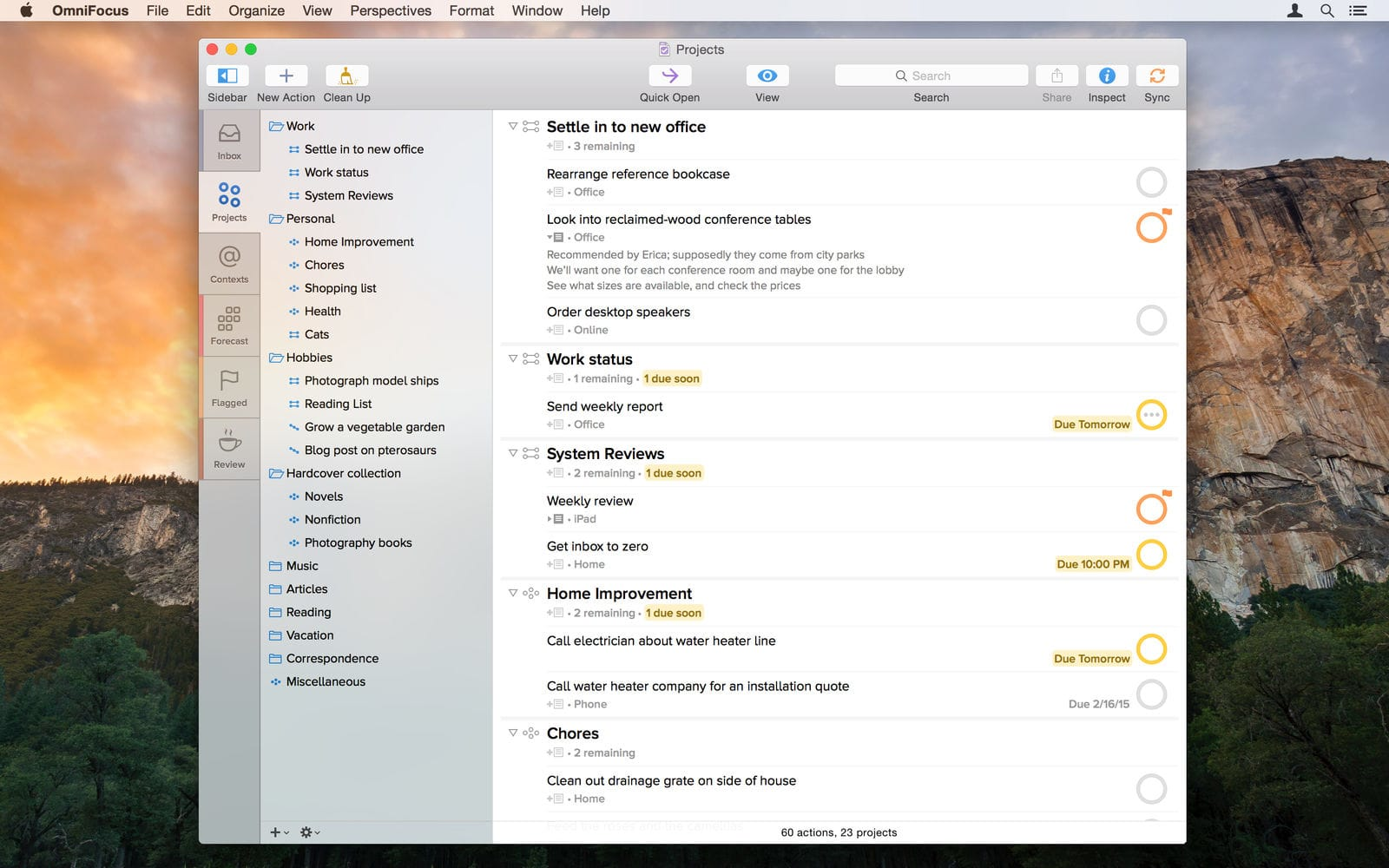 OmniFocus Pro for Mac v4.0.5 强大的任务管理软件插图1