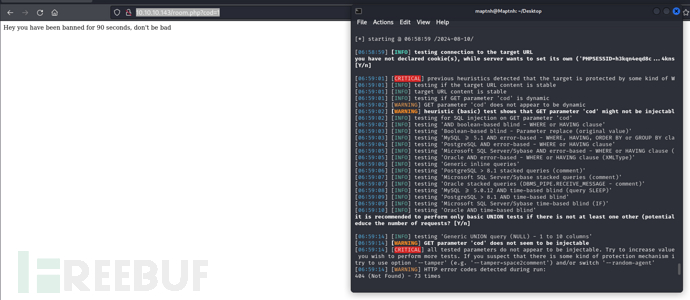 [Meachines] [Medium] jarvis 手工SQLI+python脚本命令执行过滤绕…插图2