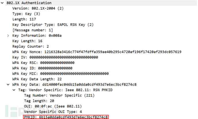 如何使用PMKIDCracker对包含PMKID值的WPA2密码执行安全测试插图1