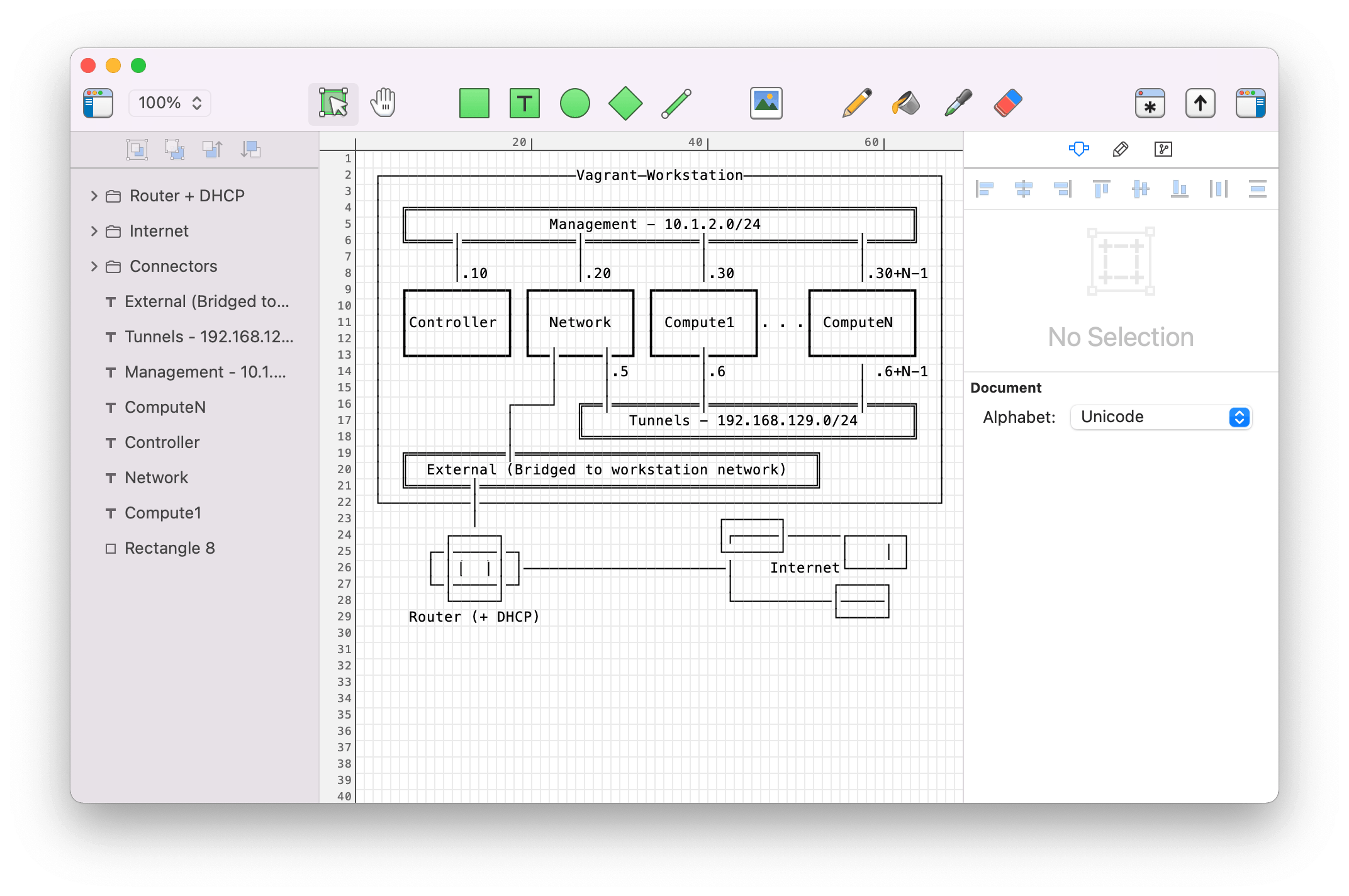 Monodraw for Mac v1.6.1 ASCII 艺术编辑器插图4