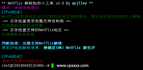 丽萨主机香港三网CMI大带宽VPS测评：香港ISP原生IP解锁美国Tiktok/香港Netflix等，三网回程CMI电信去程CN2插图9