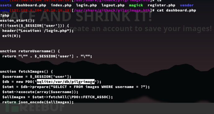 [Meachines] [Easy] Pilgrimage .Git泄露+ImageMagick-LFI+binwalk-v2.3.2权限提升插图4