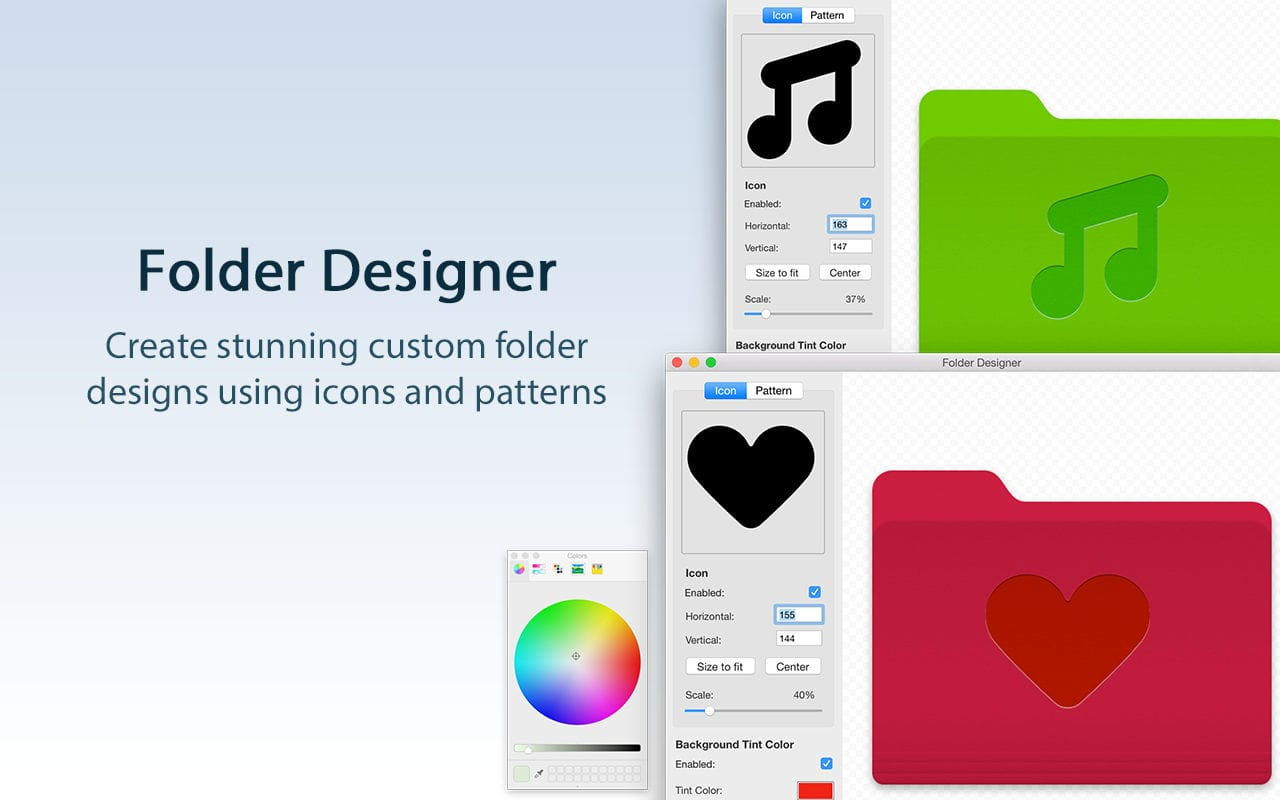 Folder Designer for Mac v1.8 文件夹定制器插图1