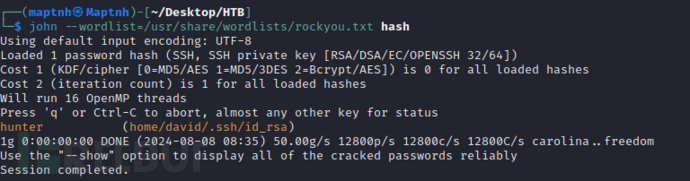 [Meachines] [Easy] Traverxec Nostromo RCE+SSH-私钥RS…插图7