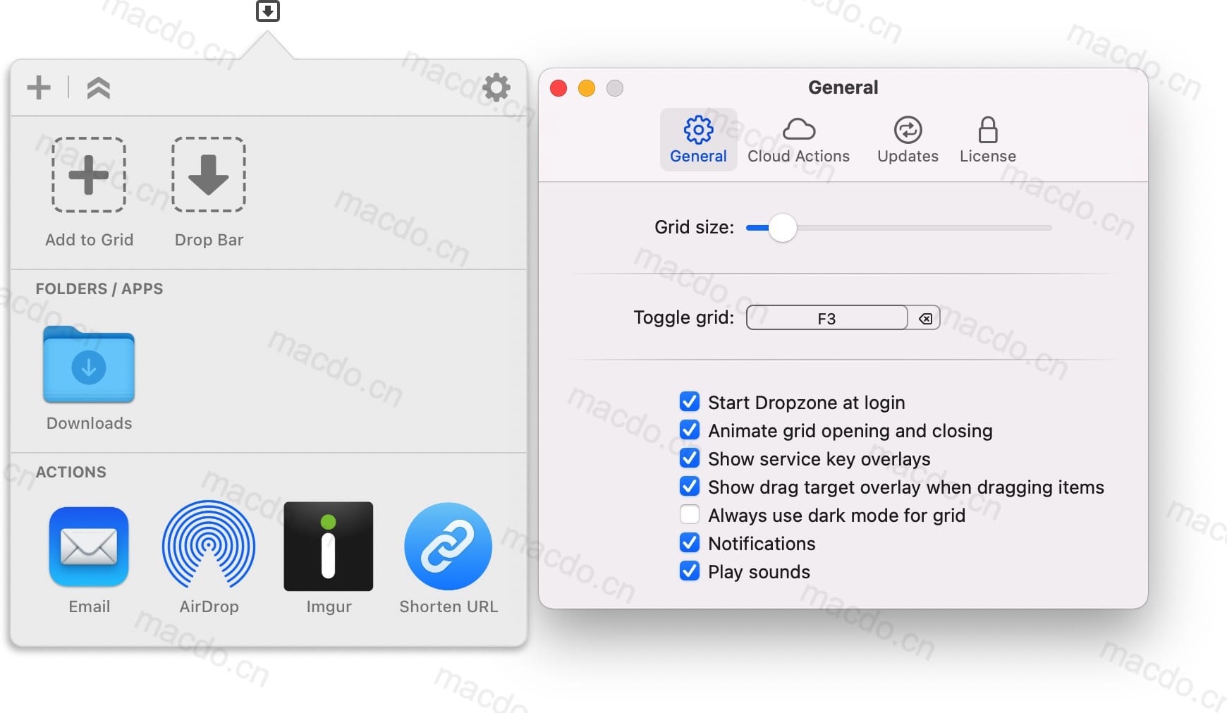 Dropzone Pro for Mac v4.80.7 文件拖拽操作增强工具插图1