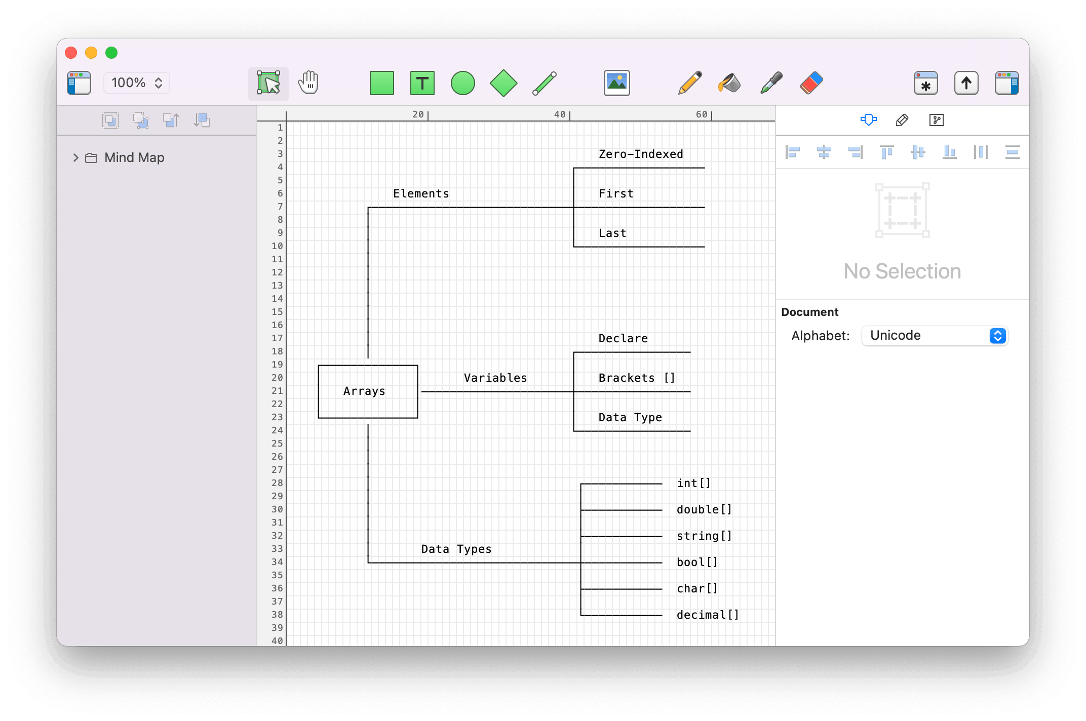 Monodraw for Mac v1.6.1 ASCII 艺术编辑器插图3